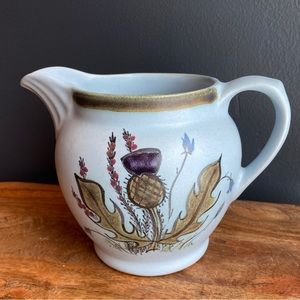 Vintage Buchman Thistle Stoneware Scotland